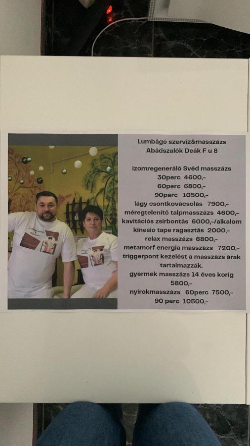 Magic Vendeghaz Διαμέρισμα Abádszalók Εξωτερικό φωτογραφία
